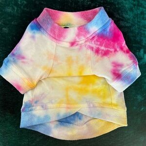 Found my Animal tie dye Tshirt for dogs xsmall
